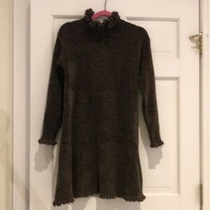 Styleworks Brown Chenille Dress
